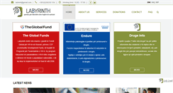 Desktop Screenshot of labirinti-ks.org